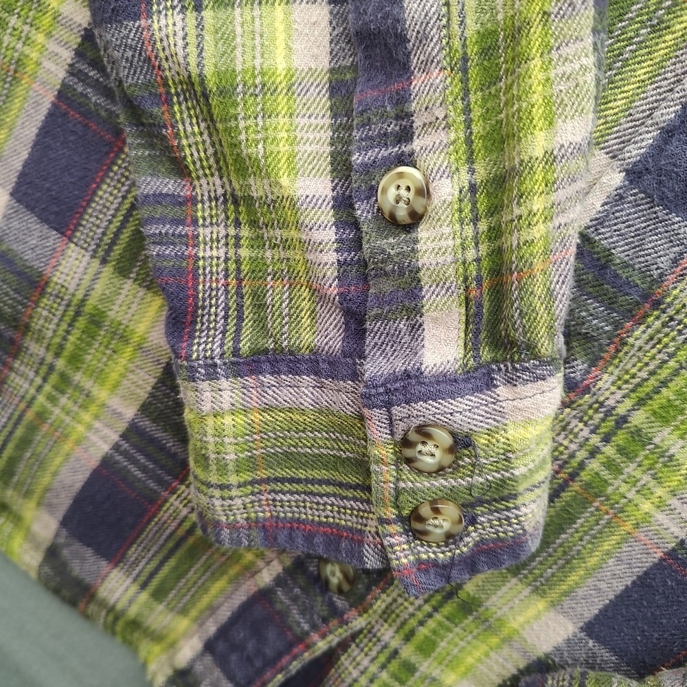 Carhartt For Women Multicolor Flannel‎ Button Up Shirt Size Medium - Picture 3 of 14